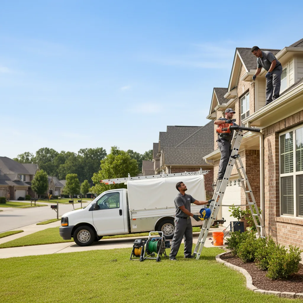 Home Gutter Service in Fieldale, VA near me